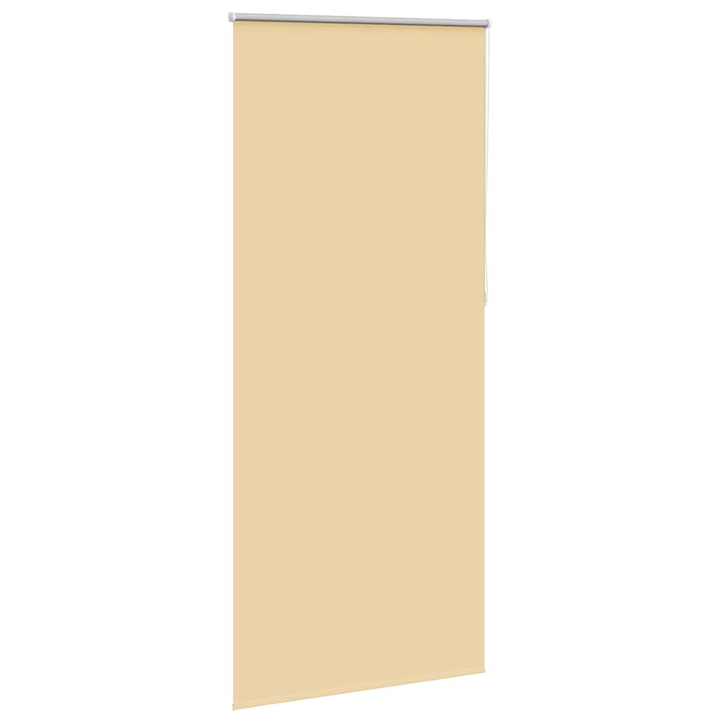 Roller Blind Blackout 100 x 230 cm Beige